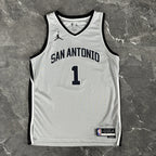 Victor Wembanyama No.1 San Antonio Spurs Limited Gray Jersey 2025-26 NBA Authentic Swingman Jersey - View 11