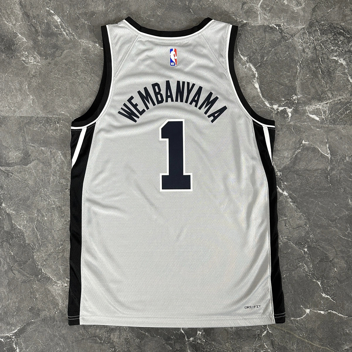 Victor Wembanyama No.1 San Antonio Spurs Limited Gray Jersey 2025-26 NBA Authentic Swingman Jersey - View 12