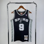 Tony Parker San Antonio Spurs No.9 Throwback Graffiti Swingman Jersey 2002-03 - View 20
