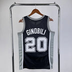 Tony Parker San Antonio Spurs No.9 Throwback Graffiti Swingman Jersey 2002-03 - View 20