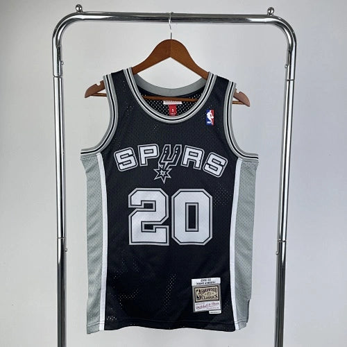 Tony Parker San Antonio Spurs No.9 Throwback Graffiti Swingman Jersey 2002-03 - View 20