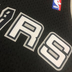 Tony Parker San Antonio Spurs No.9 Throwback Graffiti Swingman Jersey 2002-03 - View 20