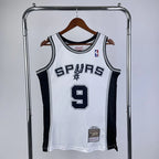 Tony Parker San Antonio Spurs No.9 Throwback Graffiti Swingman Jersey 2002-03 - View 20