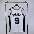 Tony Parker San Antonio Spurs No.9 Throwback Graffiti Swingman Jersey 2002-03 - View 20