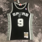 Tony Parker San Antonio Spurs No.9 Throwback Graffiti Swingman Jersey 2002-03 - View 20