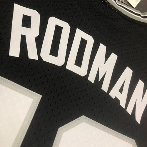 Dennis Rodman San Antonio Spurs No.10 Throwback Swingman Jersey 1993-94 Black - View 939
