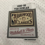 Tim Duncan San Antonio Spurs No.21 Throwback Swingman Jersey 1998-99 Black - View 989