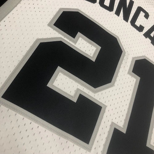 Tim Duncan San Antonio Spurs No.21 Throwback Swingman Jersey 1998-99 Black - View 989