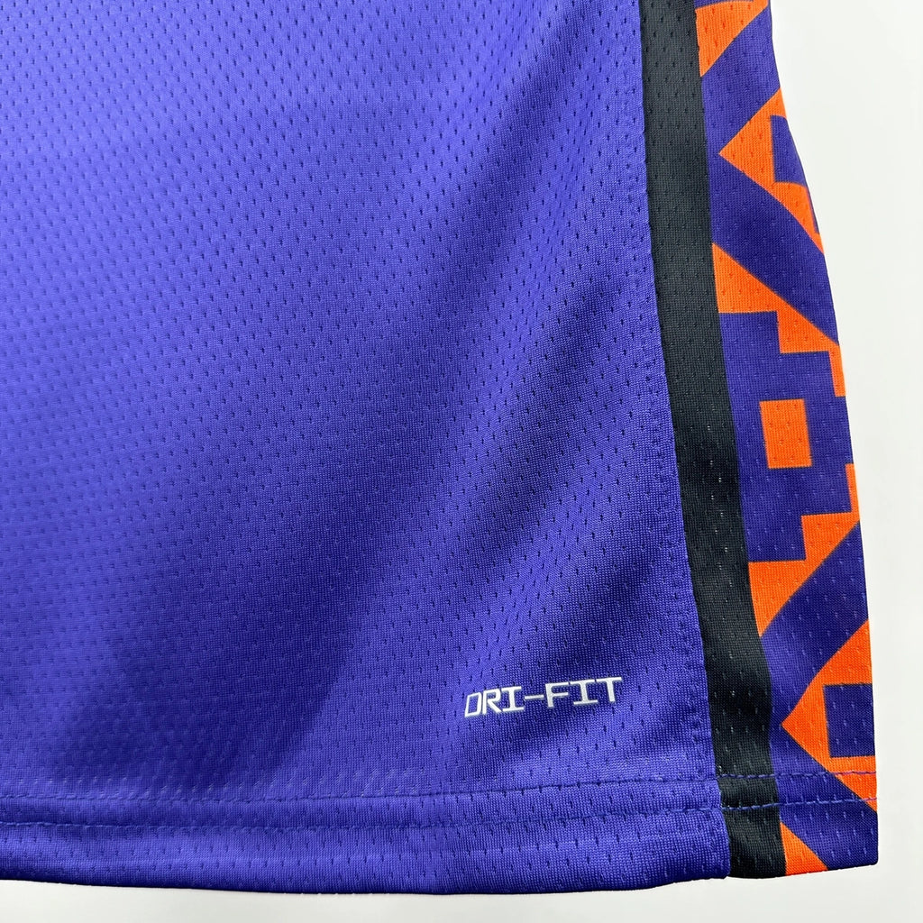 Suns FabricDetail City Jersey in Purple Flatlay 004