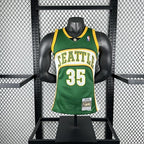 Kevin Durant Seattle SuperSonics No.35 Throwback Swingman Jersey 2007-08 Green - View 70