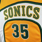 Kevin Durant Seattle SuperSonics No.35 Throwback Swingman Jersey 2007-08 Green - View 70