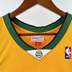 Kevin Durant Seattle SuperSonics No.35 Throwback Swingman Jersey 2007-08 Green - View 70