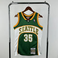 Kevin Durant Seattle SuperSonics No.35 Throwback Swingman Jersey 2007-08 Green - View 70