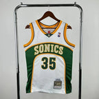 Kevin Durant Seattle SuperSonics No.35 Throwback Swingman Jersey 2007-08 Green - View 70