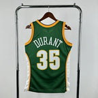 Kevin Durant Seattle SuperSonics No.35 Throwback Swingman Jersey 2007-08 Green - View 70