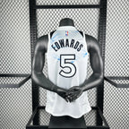 Timberwolves BackFull City Jersey in White Mannequin 010