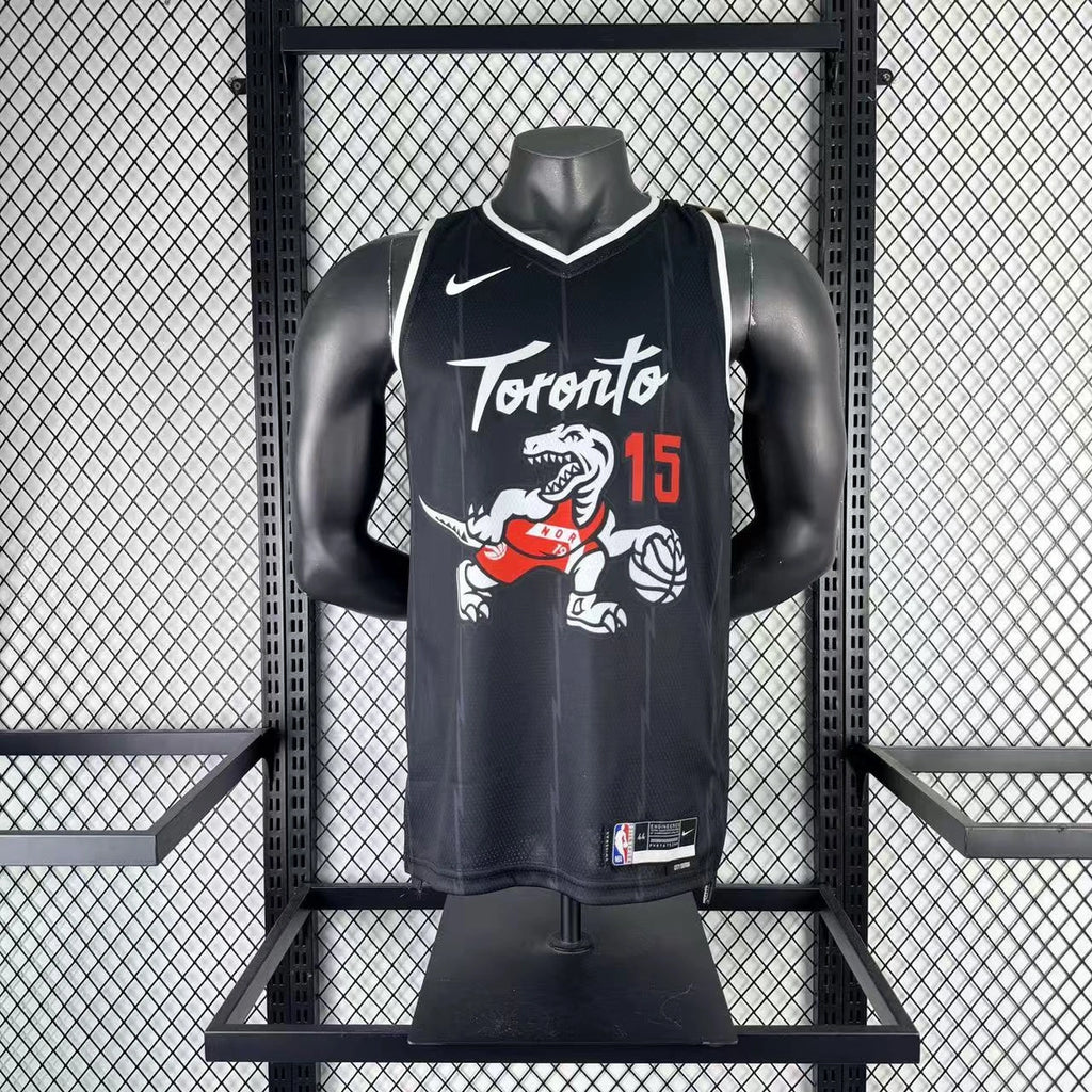 Vince Carter No.15 Toronto Raptors City Edition Jersey 2025-26 NBA Authentic Swingman Jersey - View 1