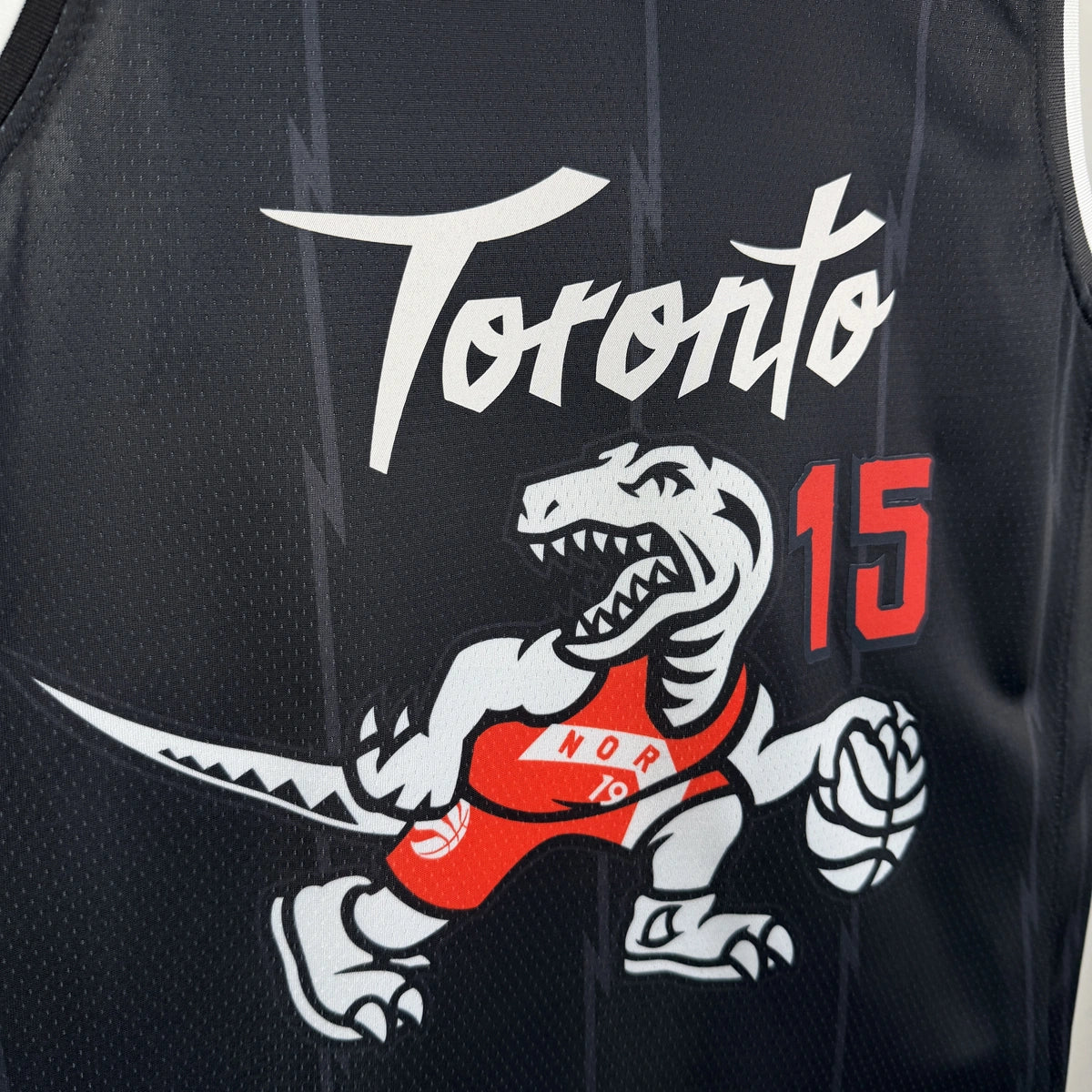 Vince Carter No.15 Toronto Raptors City Edition Jersey 2025-26 NBA Authentic Swingman Jersey - View 6