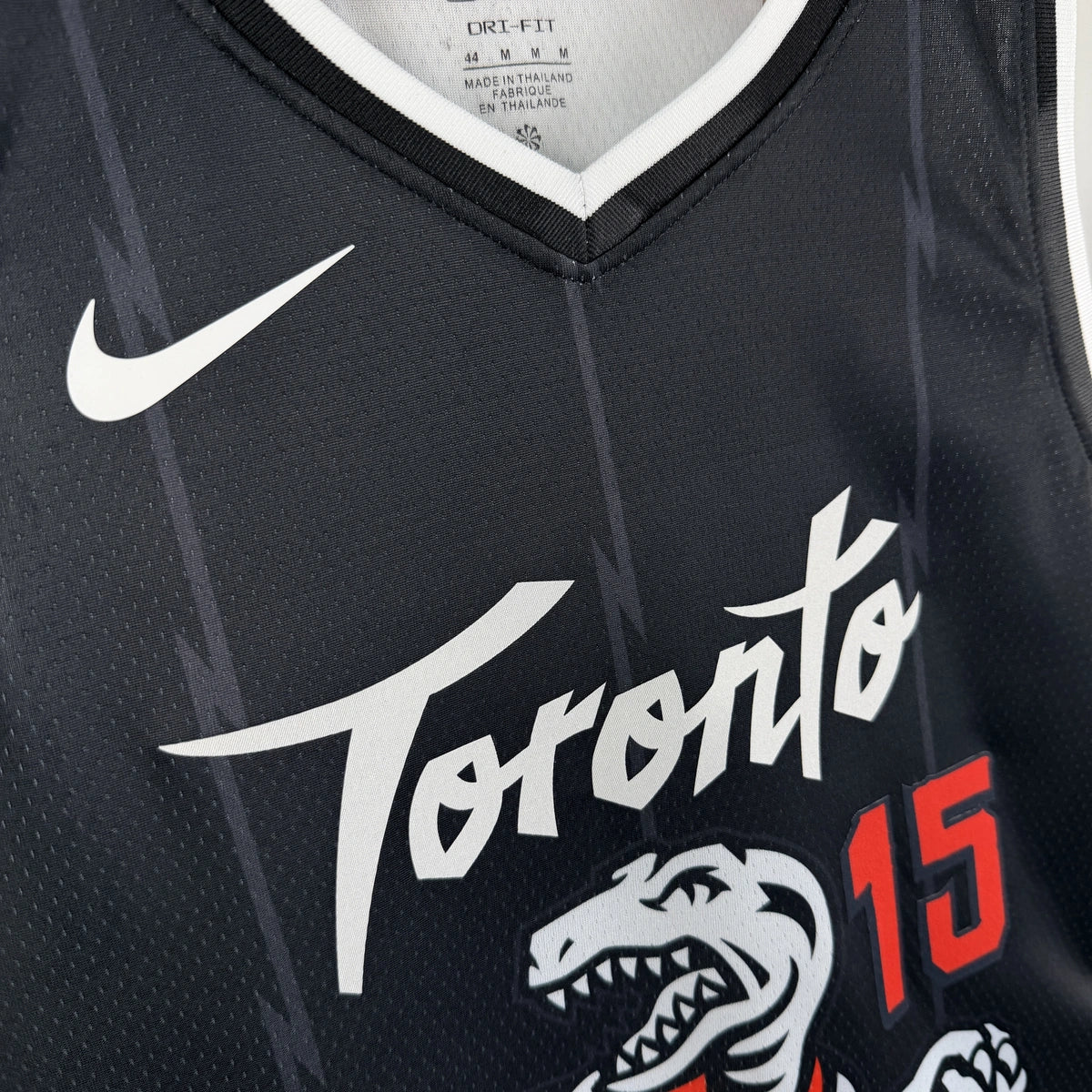 Vince Carter No.15 Toronto Raptors City Edition Jersey 2025-26 NBA Authentic Swingman Jersey - View 7