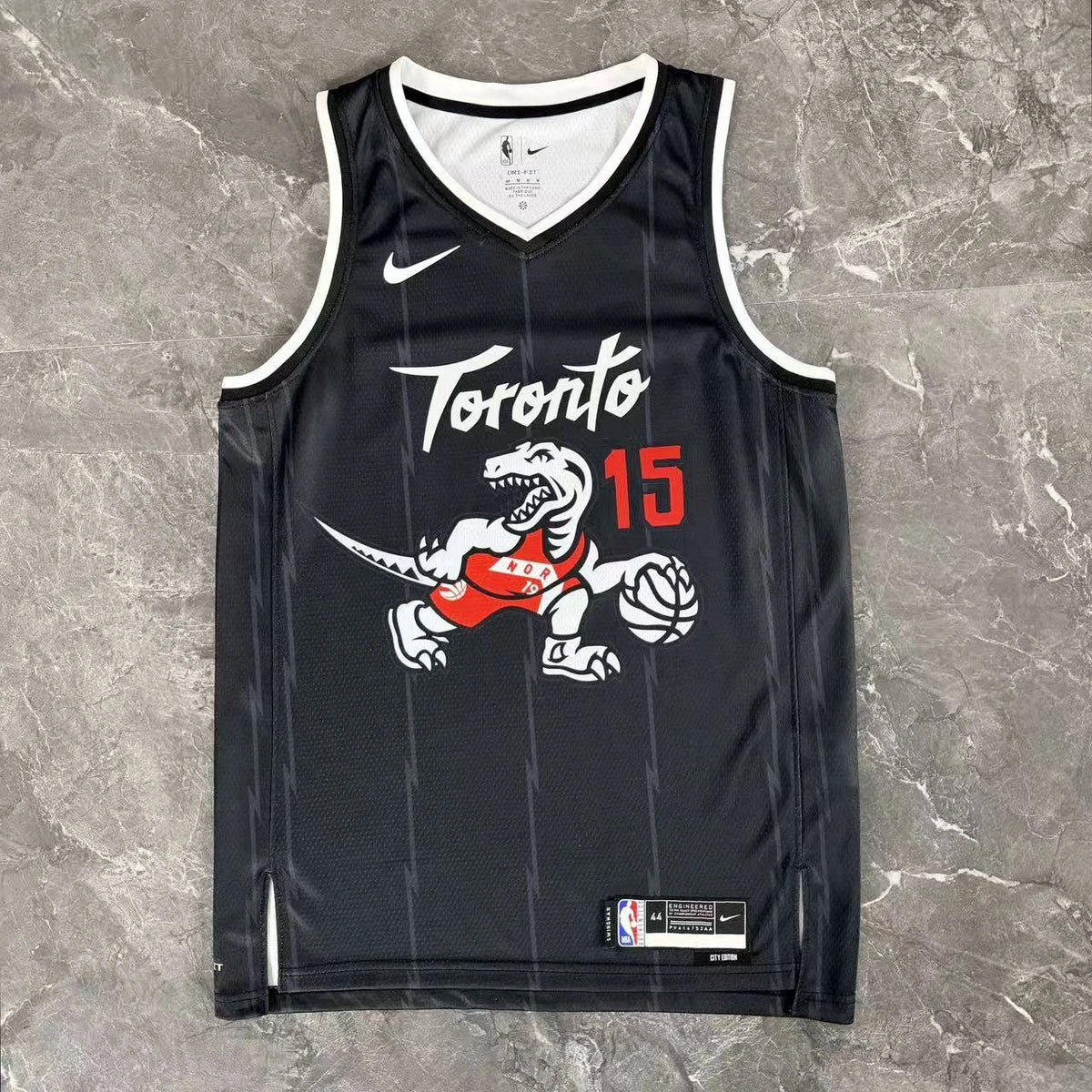 Vince Carter No.15 Toronto Raptors City Edition Jersey 2025-26 NBA Authentic Swingman Jersey - View 10