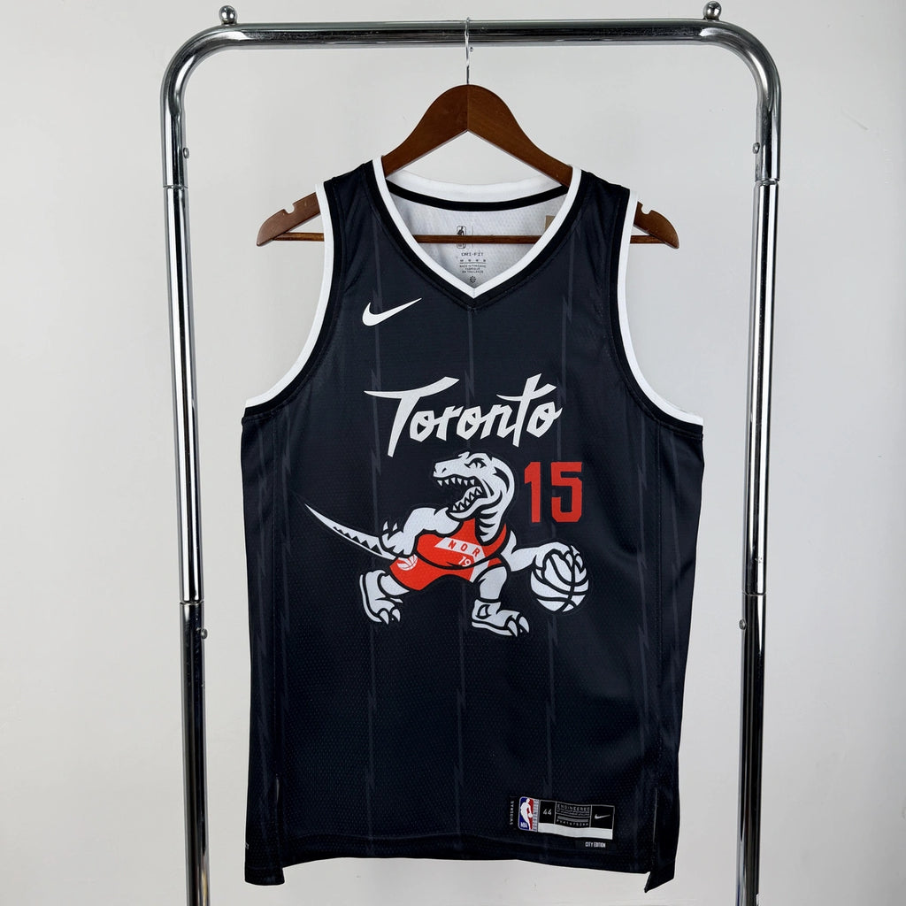 Vince Carter No.15 Toronto Raptors City Edition Jersey 2025-26 NBA Authentic Swingman Jersey - View 12