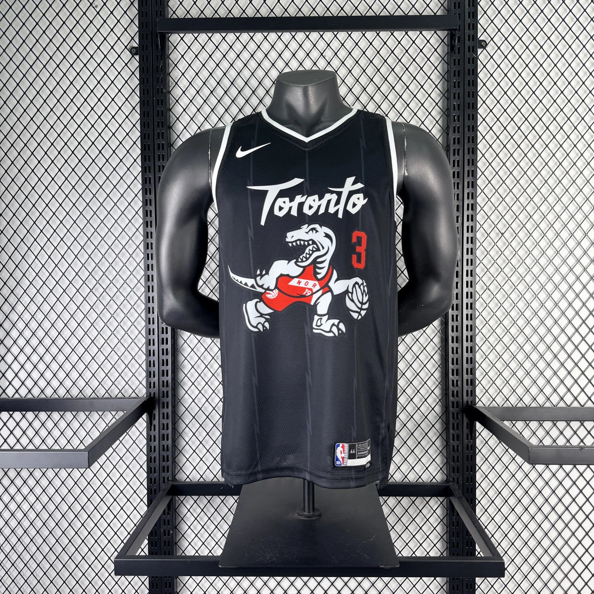 Toronto Raptors No.3 Toronto Raptors City Edition Jersey 2025-26 NBA Authentic Swingman Jersey - View 1