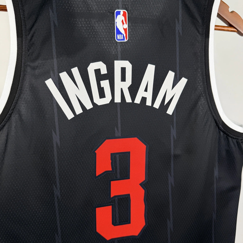 Toronto Raptors No.3 Toronto Raptors City Edition Jersey 2025-26 NBA Authentic Swingman Jersey - View 4
