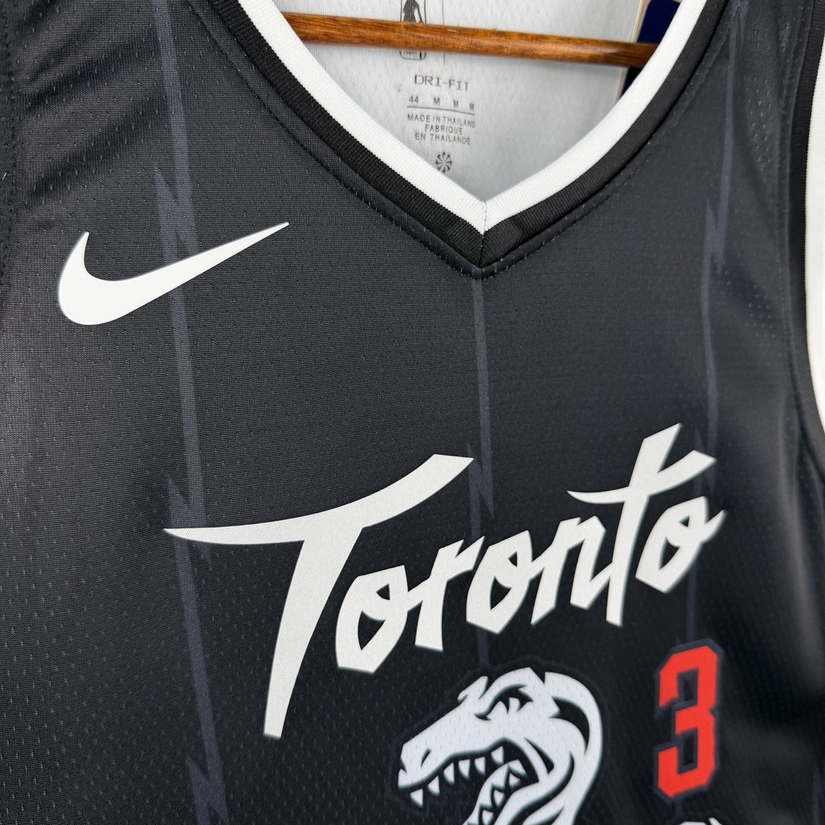 Toronto Raptors No.3 Toronto Raptors City Edition Jersey 2025-26 NBA Authentic Swingman Jersey - View 7