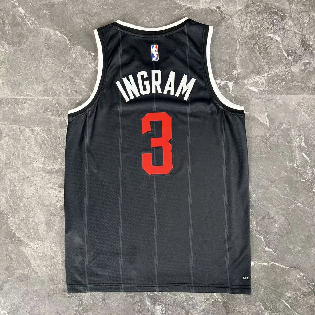 Toronto Raptors No.3 Toronto Raptors City Edition Jersey 2025-26 NBA Authentic Swingman Jersey - View 9