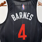 Toronto Raptors No.4 Toronto Raptors City Edition Jersey 2025-26 NBA Authentic Swingman Jersey - View 4