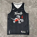 Toronto Raptors No.4 Toronto Raptors City Edition Jersey 2025-26 NBA Authentic Swingman Jersey - View 10