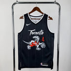Toronto Raptors No.4 Toronto Raptors City Edition Jersey 2025-26 NBA Authentic Swingman Jersey - View 12