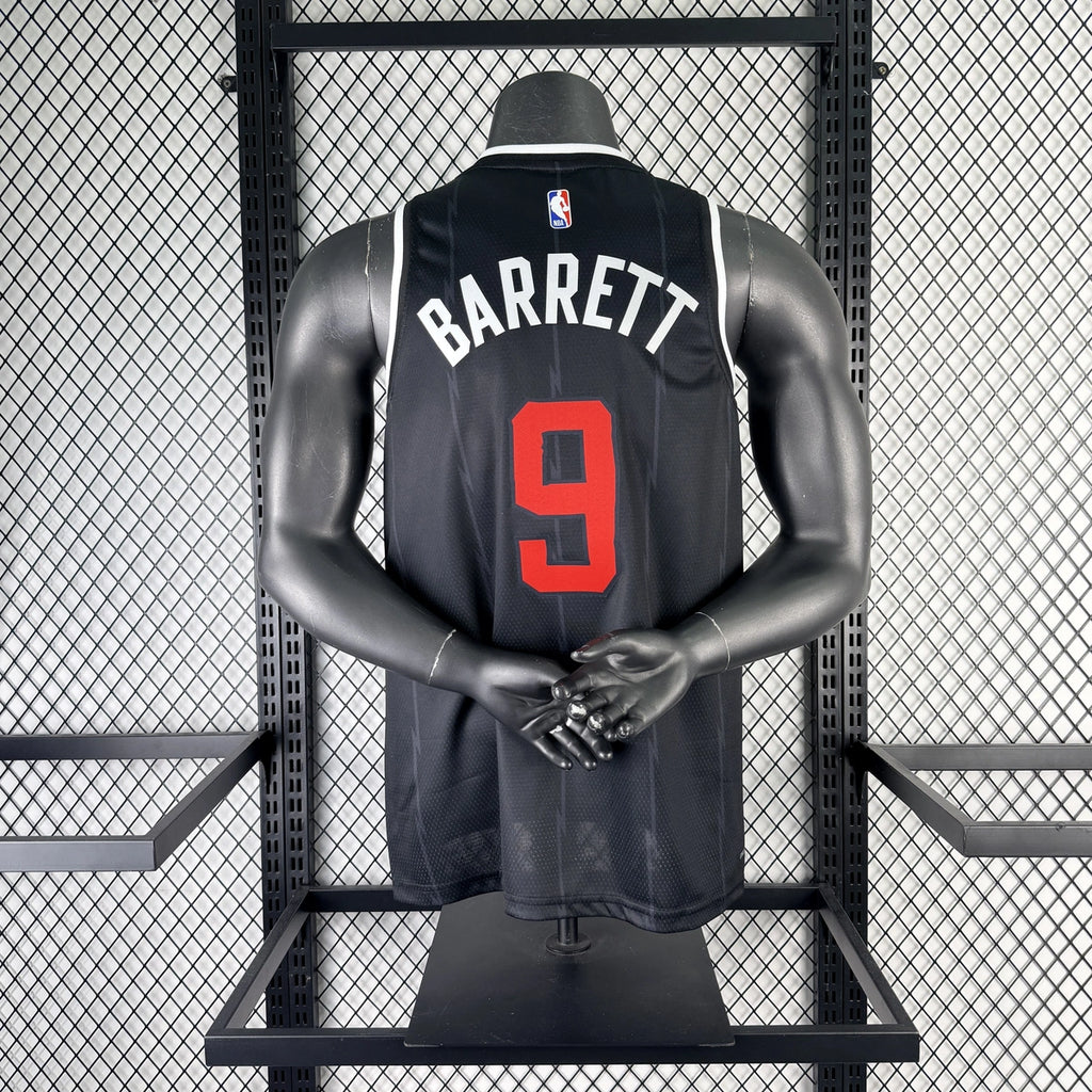 RJ Barrett No.9 Toronto Raptors City Edition Jersey 2025-26 NBA Authentic Swingman Jersey - View 1