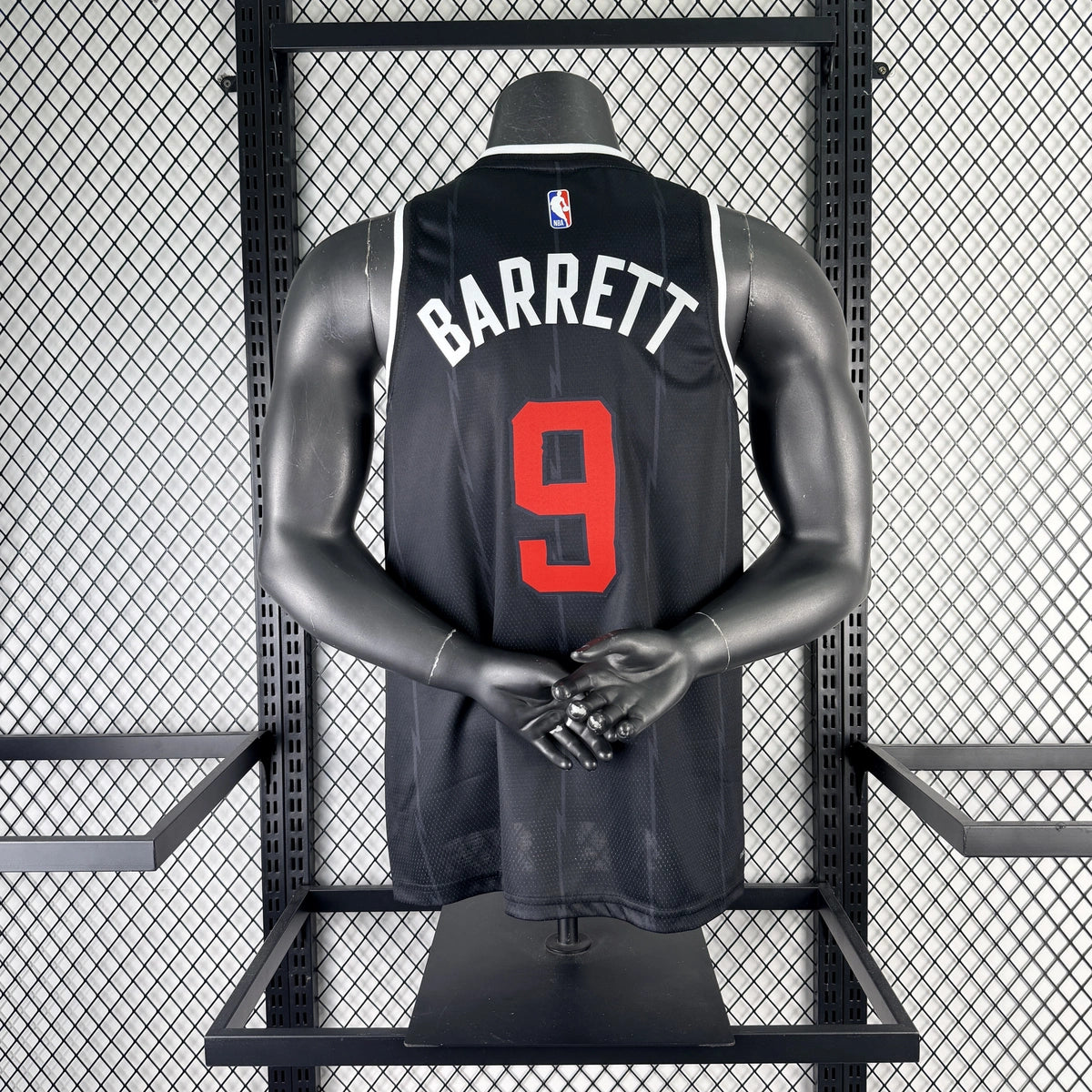 RJ Barrett No.9 Toronto Raptors City Edition Jersey 2025-26 NBA Authentic Swingman Jersey - View 1