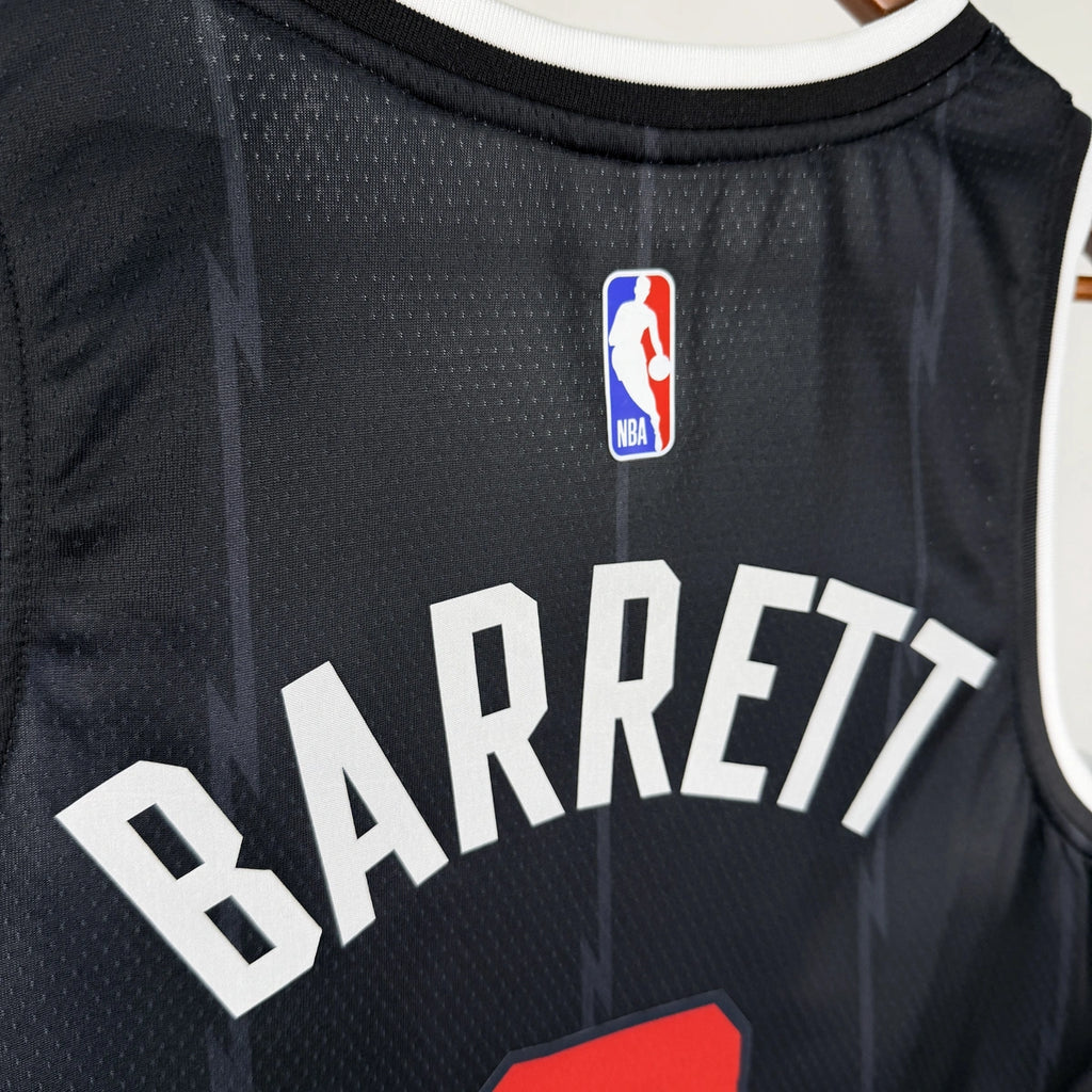 RJ Barrett No.9 Toronto Raptors City Edition Jersey 2025-26 NBA Authentic Swingman Jersey - View 3