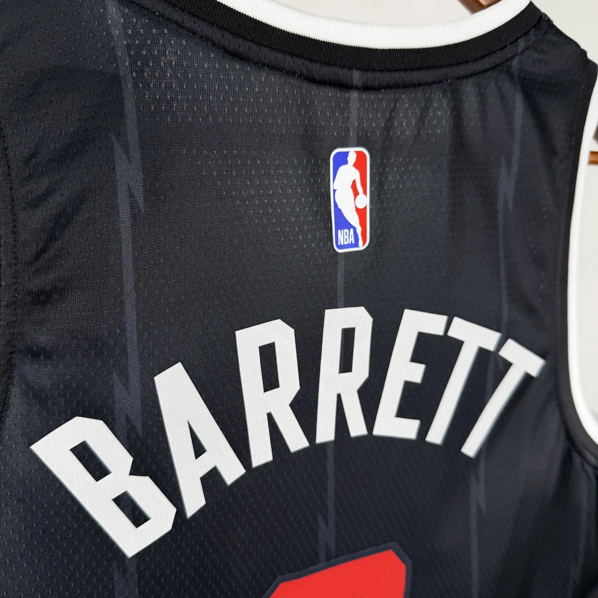 RJ Barrett No.9 Toronto Raptors City Edition Jersey 2025-26 NBA Authentic Swingman Jersey - View 3
