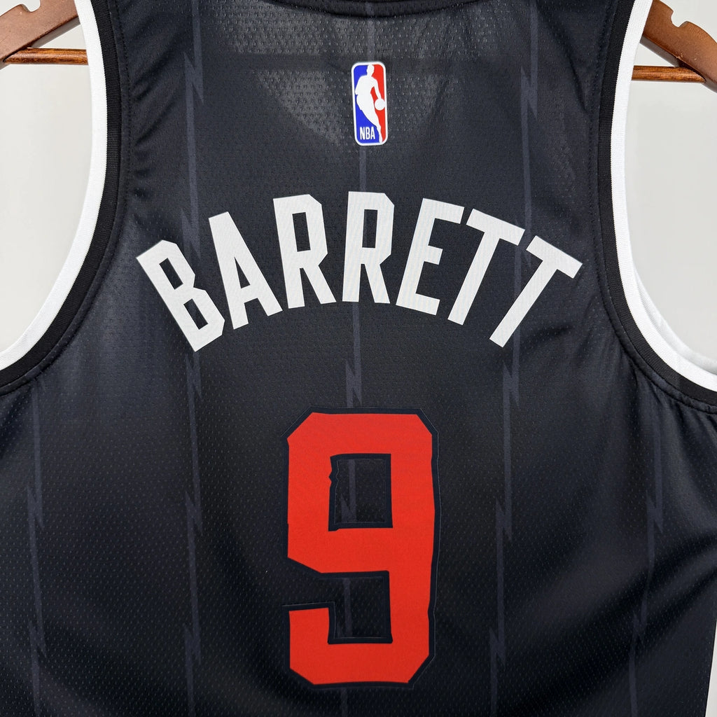 RJ Barrett No.9 Toronto Raptors City Edition Jersey 2025-26 NBA Authentic Swingman Jersey - View 4