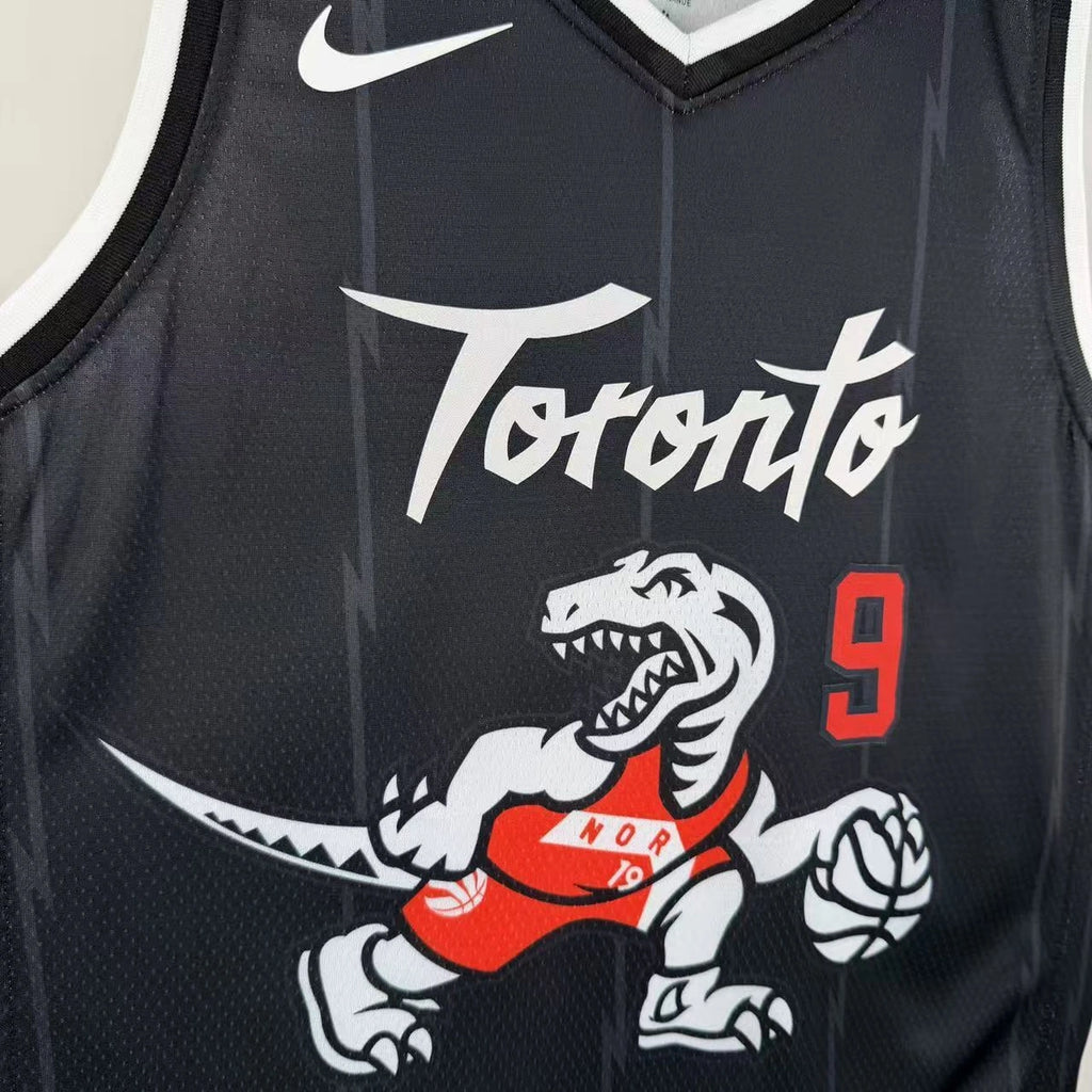 RJ Barrett No.9 Toronto Raptors City Edition Jersey 2025-26 NBA Authentic Swingman Jersey - View 6