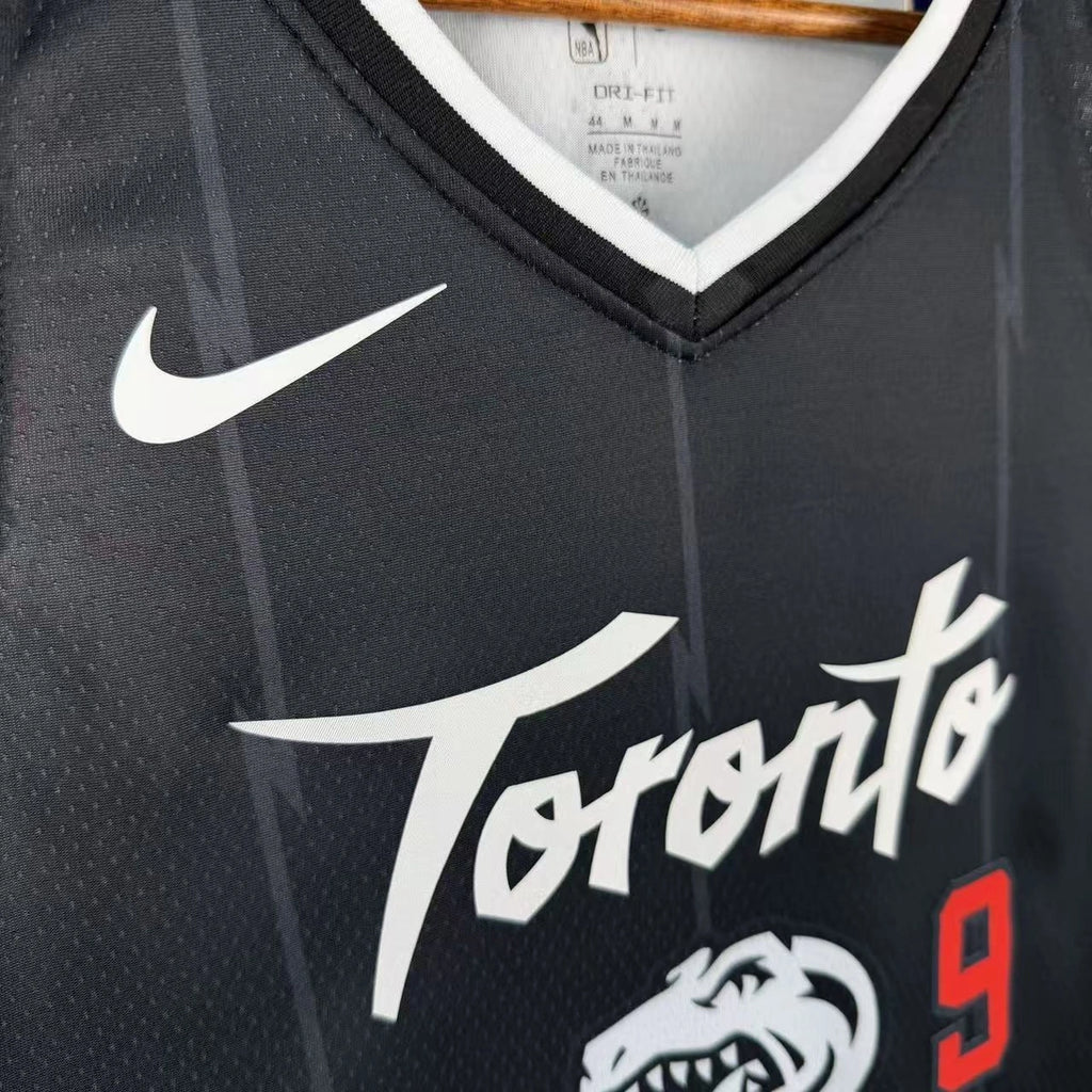 RJ Barrett No.9 Toronto Raptors City Edition Jersey 2025-26 NBA Authentic Swingman Jersey - View 7