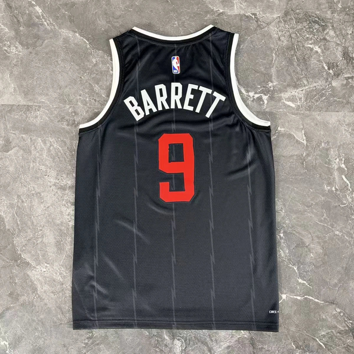 RJ Barrett No.9 Toronto Raptors City Edition Jersey 2025-26 NBA Authentic Swingman Jersey - View 9