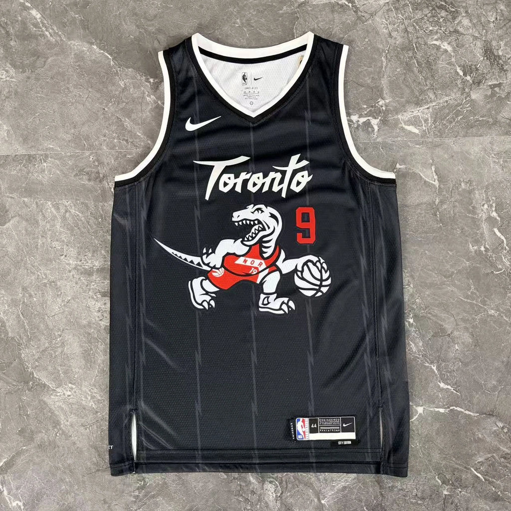 RJ Barrett No.9 Toronto Raptors City Edition Jersey 2025-26 NBA Authentic Swingman Jersey - View 10