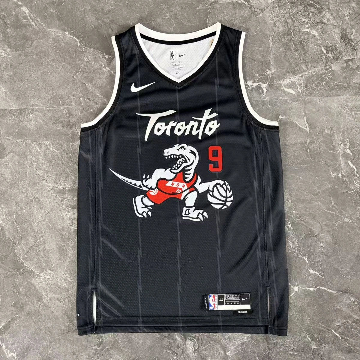RJ Barrett No.9 Toronto Raptors City Edition Jersey 2025-26 NBA Authentic Swingman Jersey - View 10