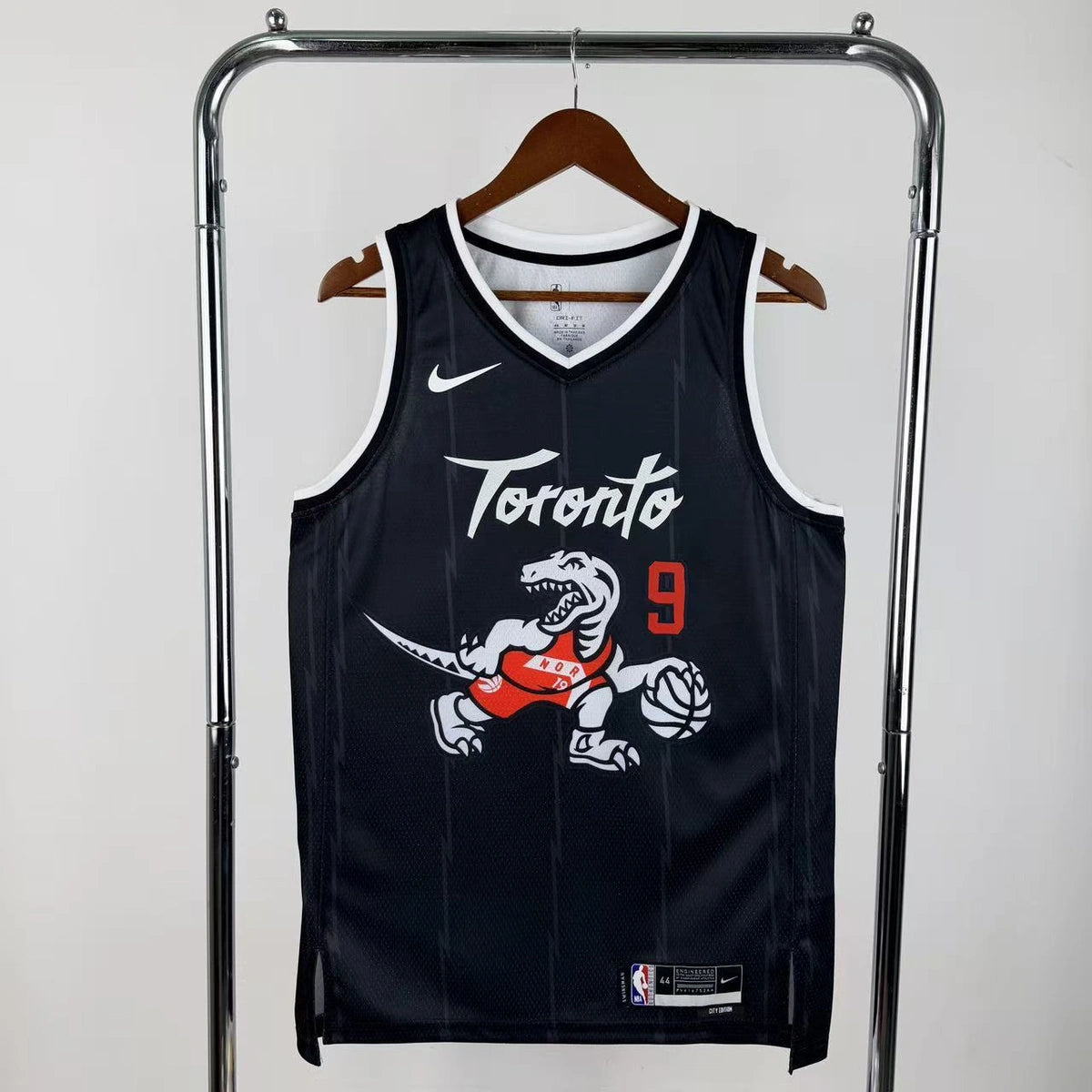 RJ Barrett No.9 Toronto Raptors City Edition Jersey 2025-26 NBA Authentic Swingman Jersey - View 12