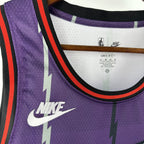 Vince Carter No.15 Toronto Raptors Throwback Purple Jersey 2025-26 NBA Authentic Swingman Jersey - View 6