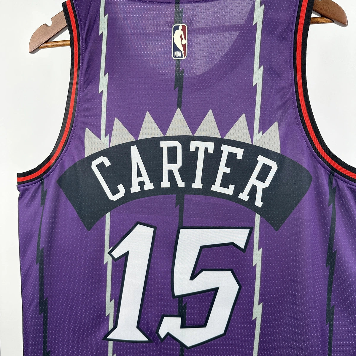 Vince Carter No.15 Toronto Raptors Throwback Purple Jersey 2025-26 NBA Authentic Swingman Jersey - View 8