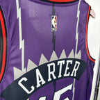 Vince Carter No.15 Toronto Raptors Throwback Purple Jersey 2025-26 NBA Authentic Swingman Jersey - View 9