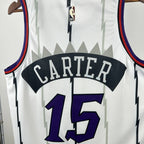Vince Carter No.15 Toronto Raptors Throwback White Jersey 2025-26 NBA Authentic Swingman Jersey - View 7