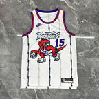 Vince Carter No.15 Toronto Raptors Throwback White Jersey 2025-26 NBA Authentic Swingman Jersey - View 11