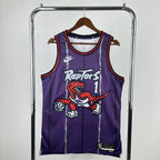 Tracy McGrady No.1 Toronto Raptors Throwback Purple Jersey 2025-26 NBA Authentic Swingman Jersey - View 1