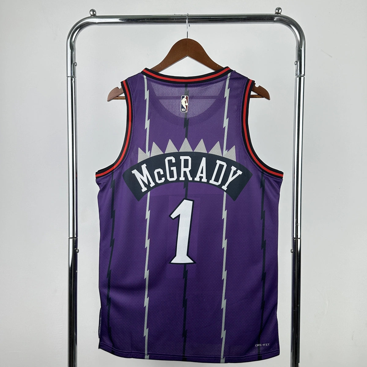Tracy McGrady No.1 Toronto Raptors Throwback Purple Jersey 2025-26 NBA Authentic Swingman Jersey - View 2